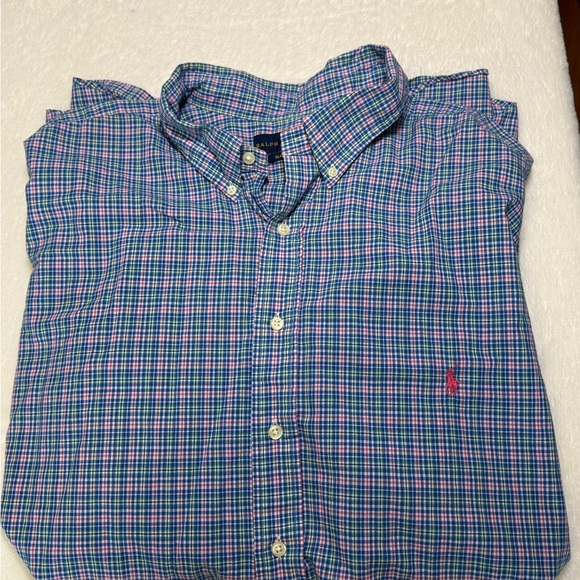 Ralph Lauren Multicolor Plaid Button Down Shirt - Picture 5 of 6
